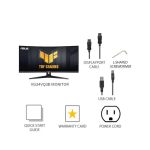 مانیتور ایسوس 34 اینچ مدل TUF Gaming VG34VQ3B - تصویر 4